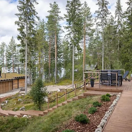 With Outdoor Jacuzzi And Sauna فيلة