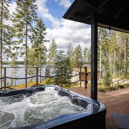 With Outdoor Jacuzzi And Sauna
